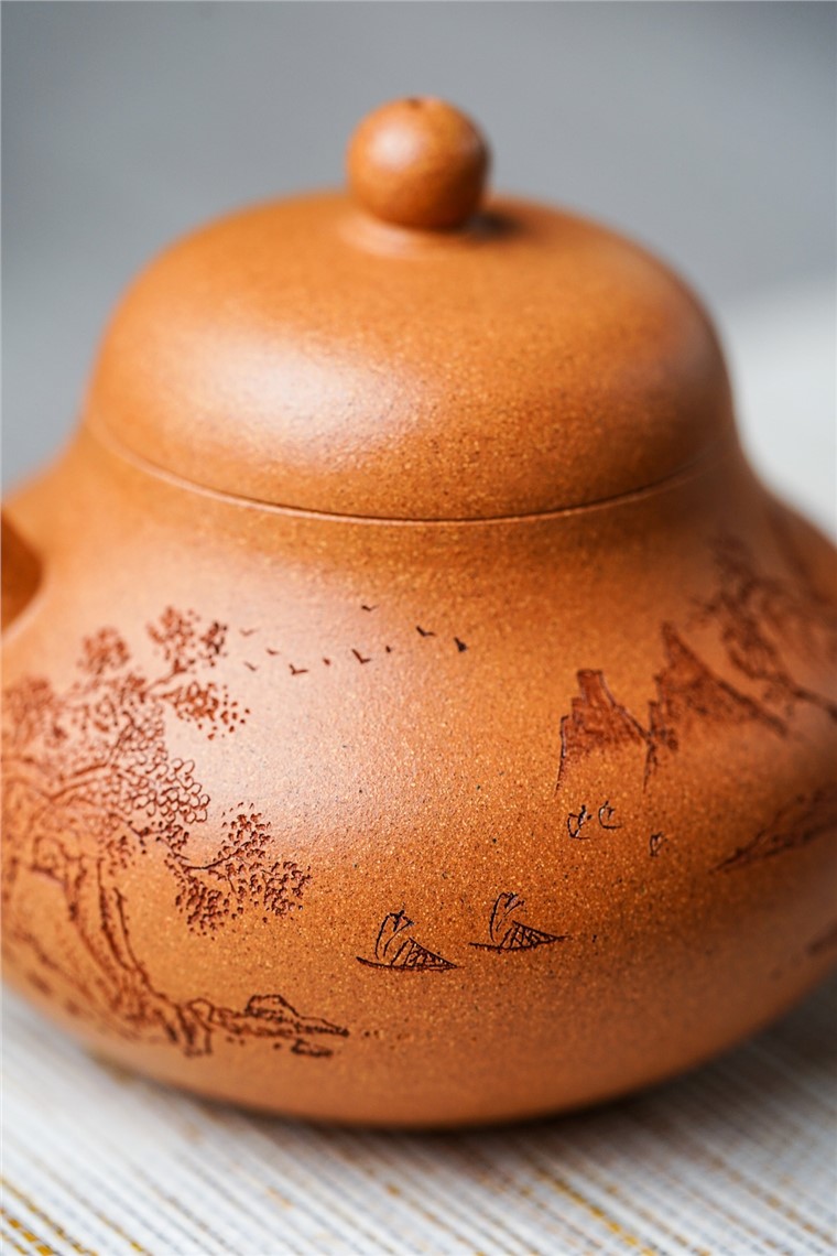 陈小明作品 梨形壶图片
