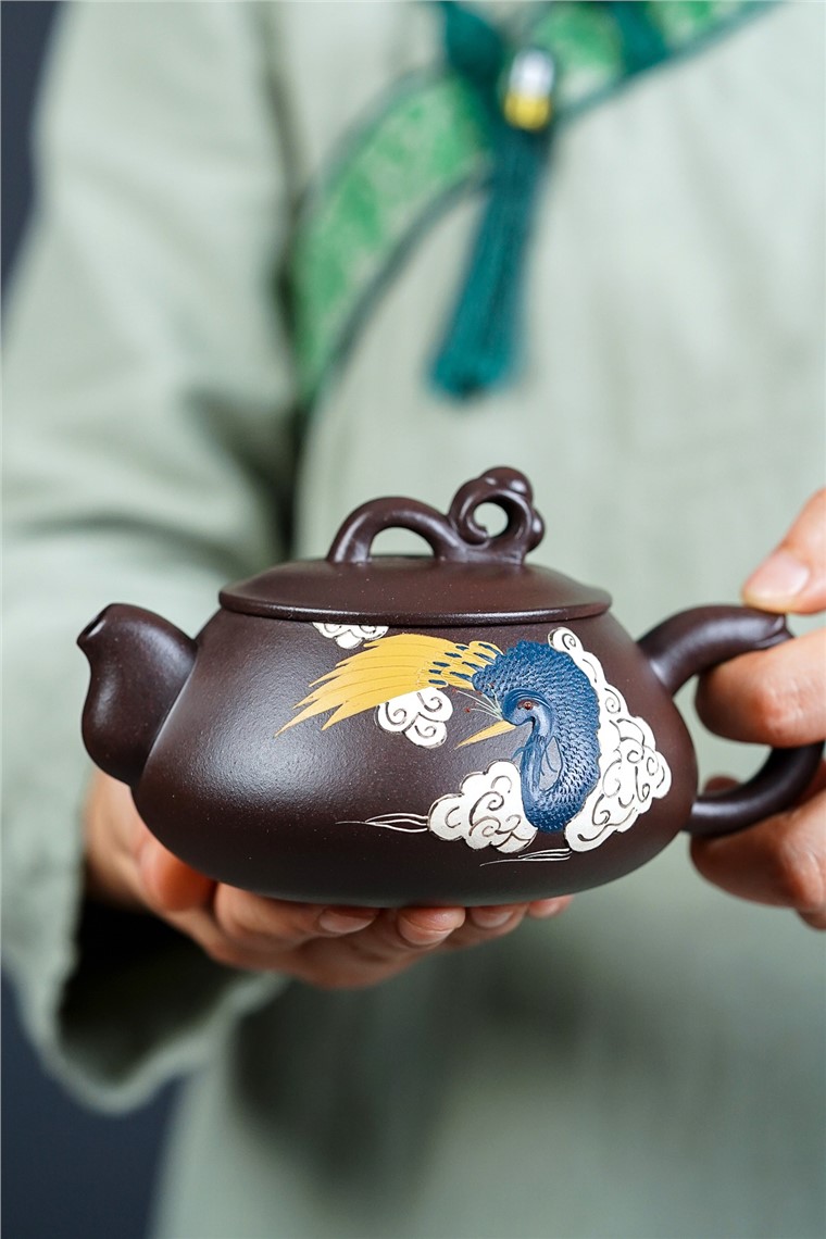 陈卫明作品 松鹤延年图片