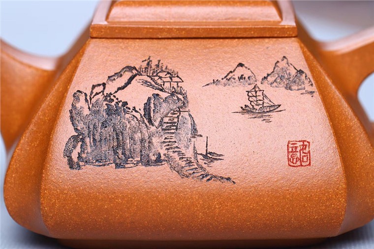 王勤大作品 抽角石瓢图片