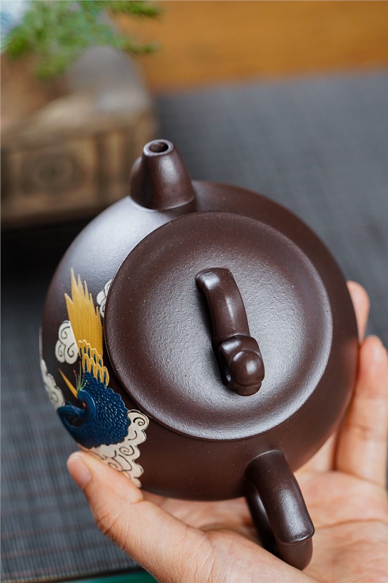 陈卫明作品 松鹤延年图片