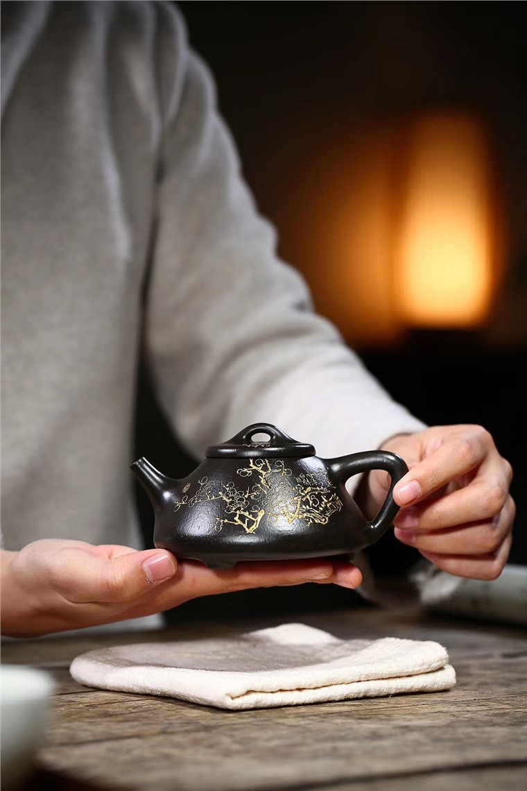 姚玲香作品 子冶石瓢图片