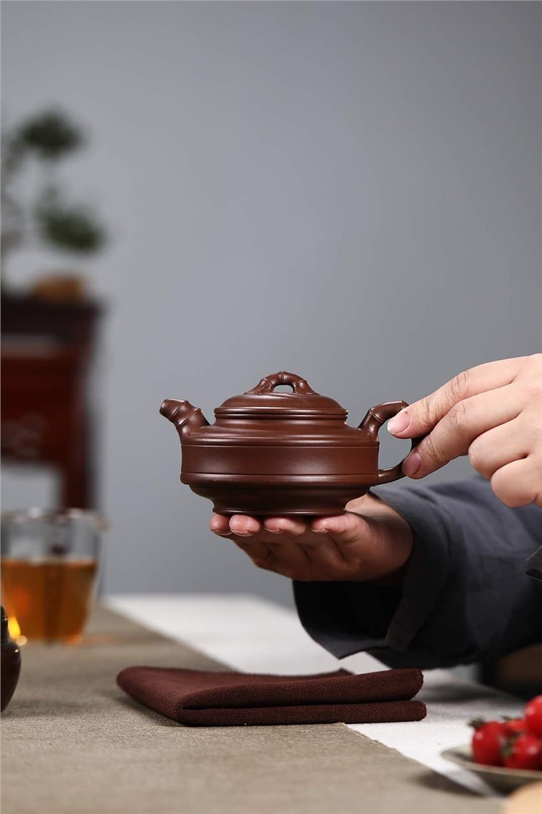 龚美娟作品 双线竹鼓图片