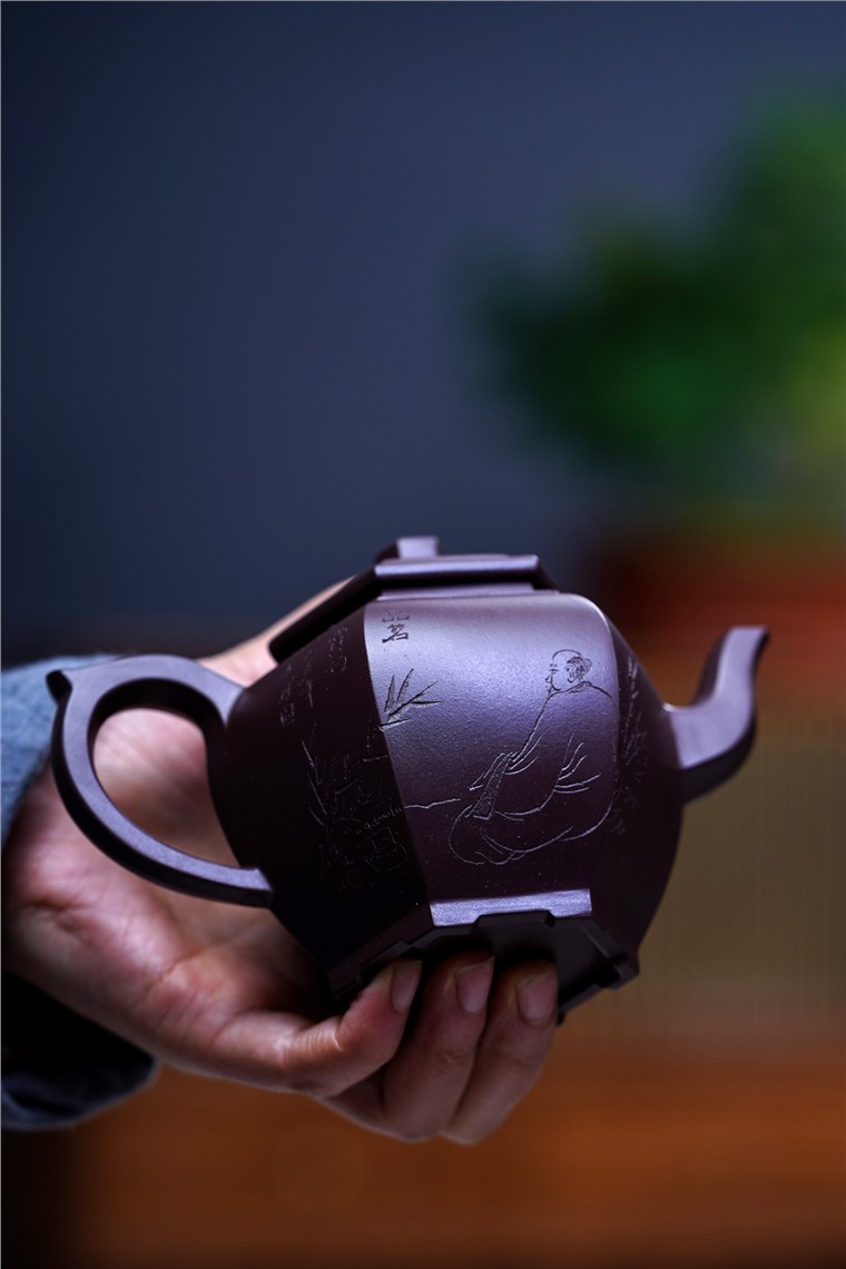 李荷生作品 六方宫灯图片