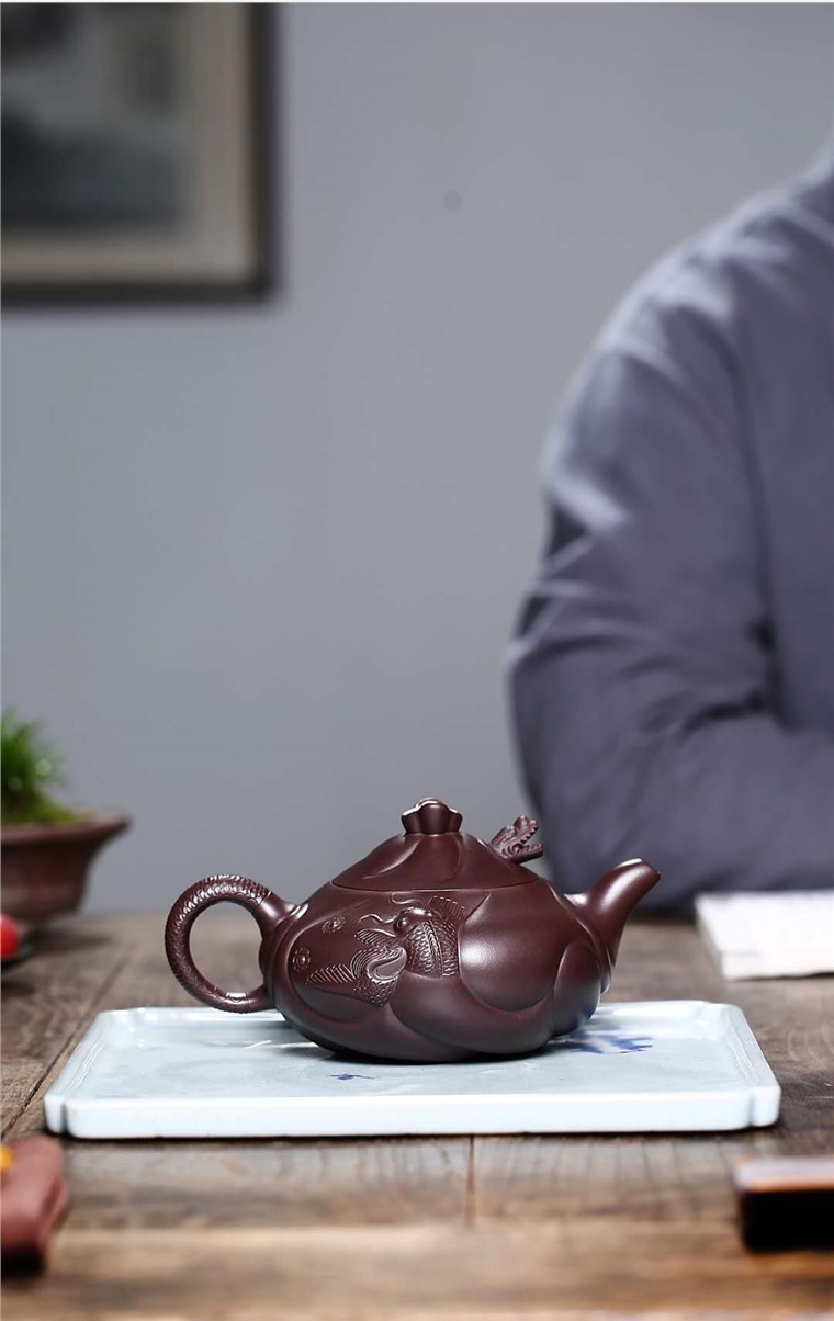 蒋惠娟作品 鱼化龙图片