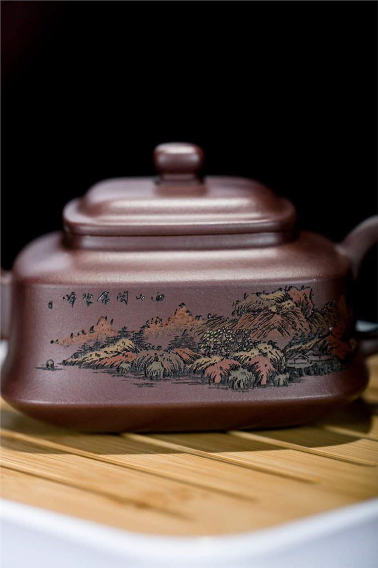 李峰作品 四方周盘图片