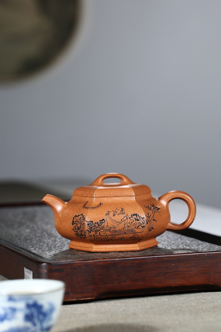 刘莹作品 闲逸六方图片