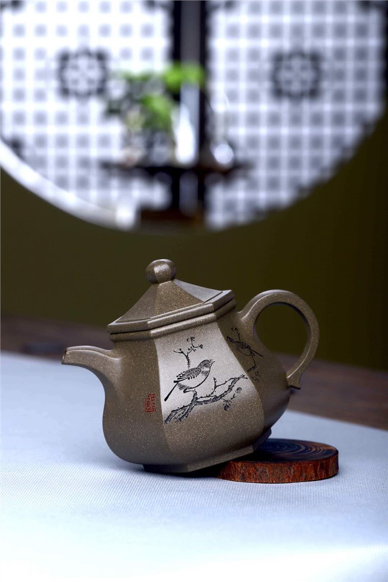 王勤大作品 六方古亭图片