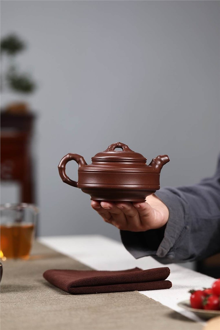 龚美娟作品 双线竹鼓图片