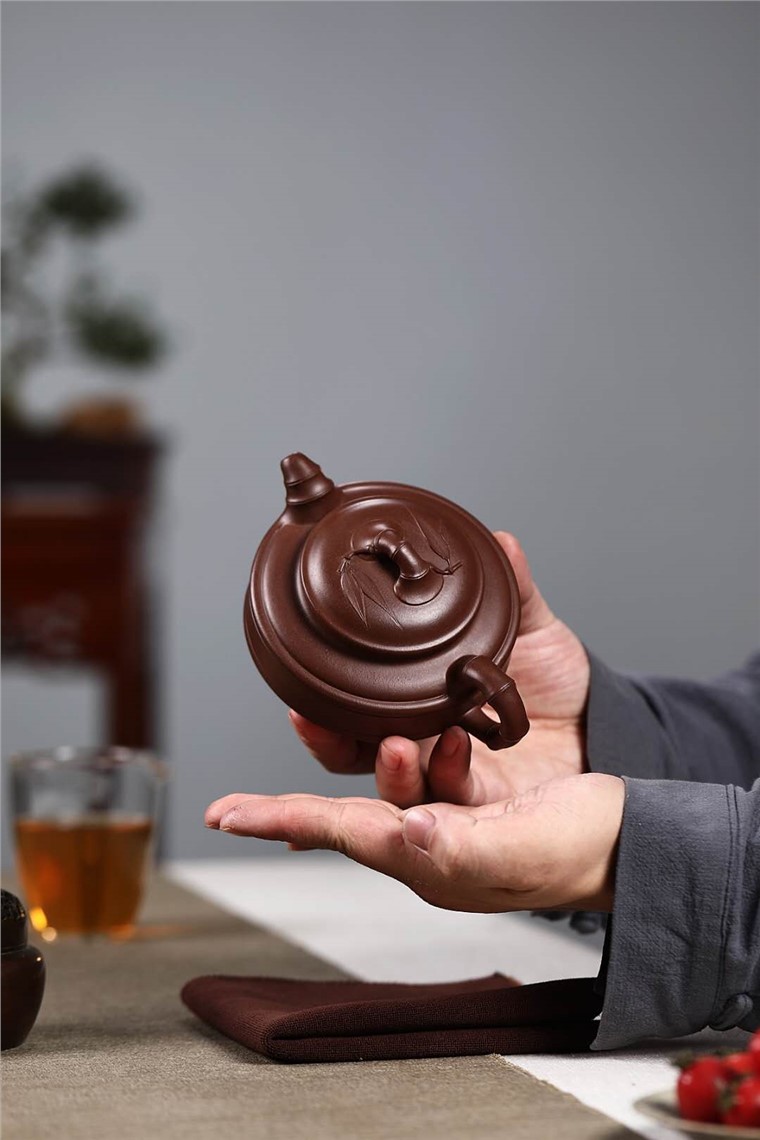 龚美娟作品 双线竹鼓图片