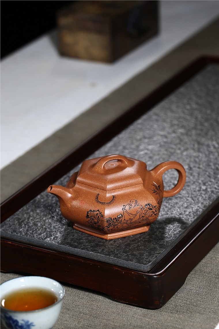 刘莹作品 闲逸六方图片