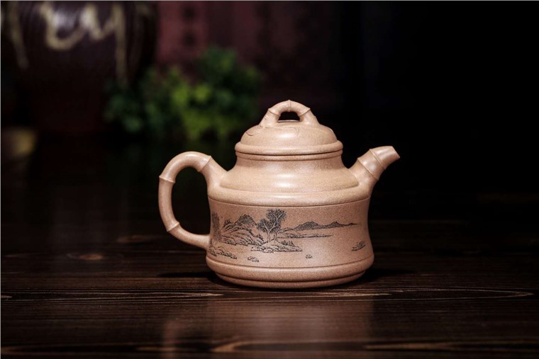 尹燕芳作品 竹鼎图片