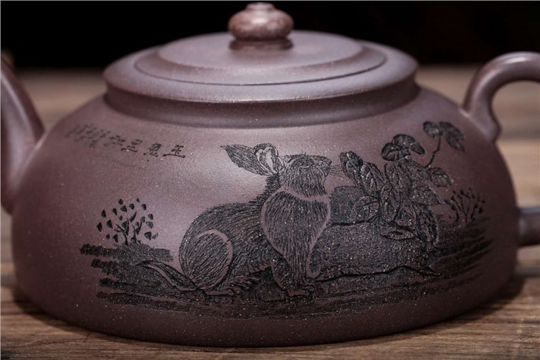 王小妹作品 玉兔呈祥图片