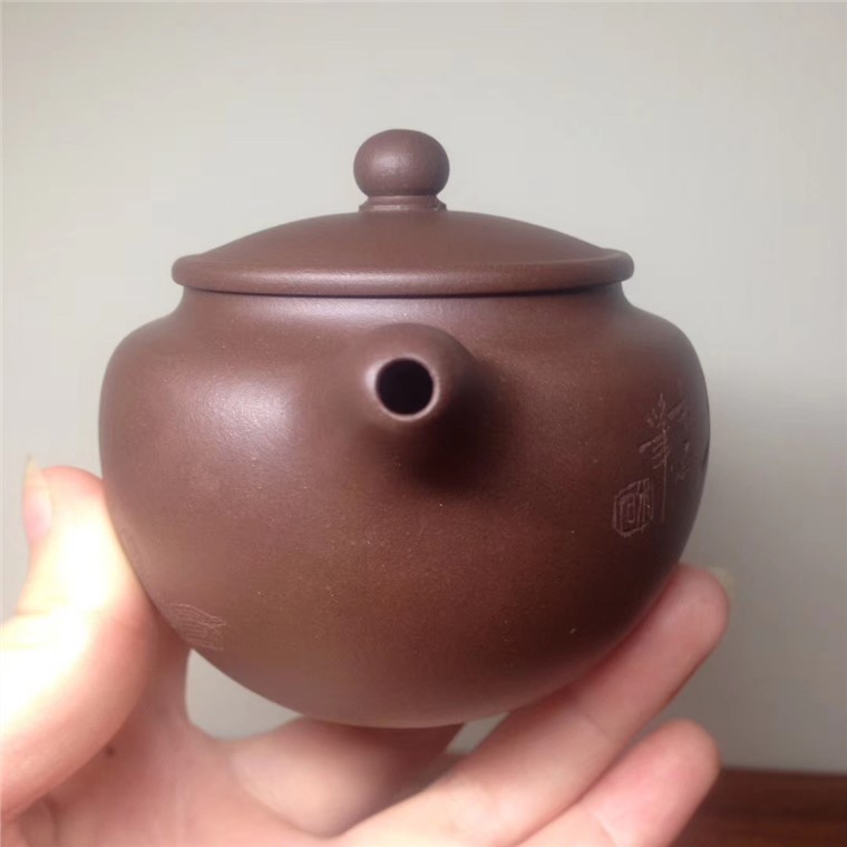 周伯其作品 香韵壶图片
