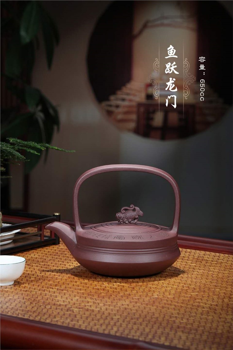 邱爽作品 鱼跃龙门图片