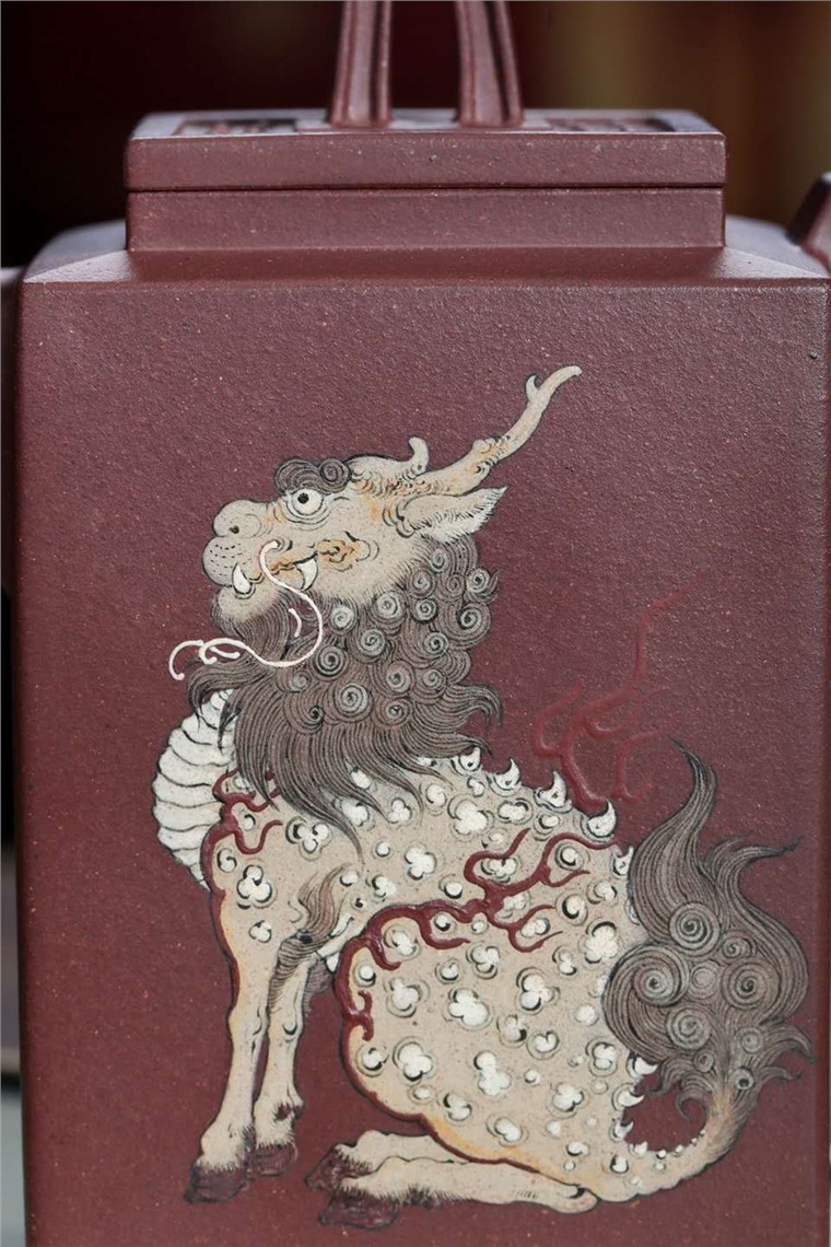 袁辉作品 君璧四方图片