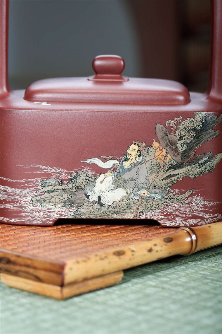 耿浩作品 圆融提梁图片
