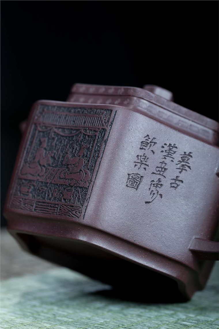 袁辉作品 葵口六方图片
