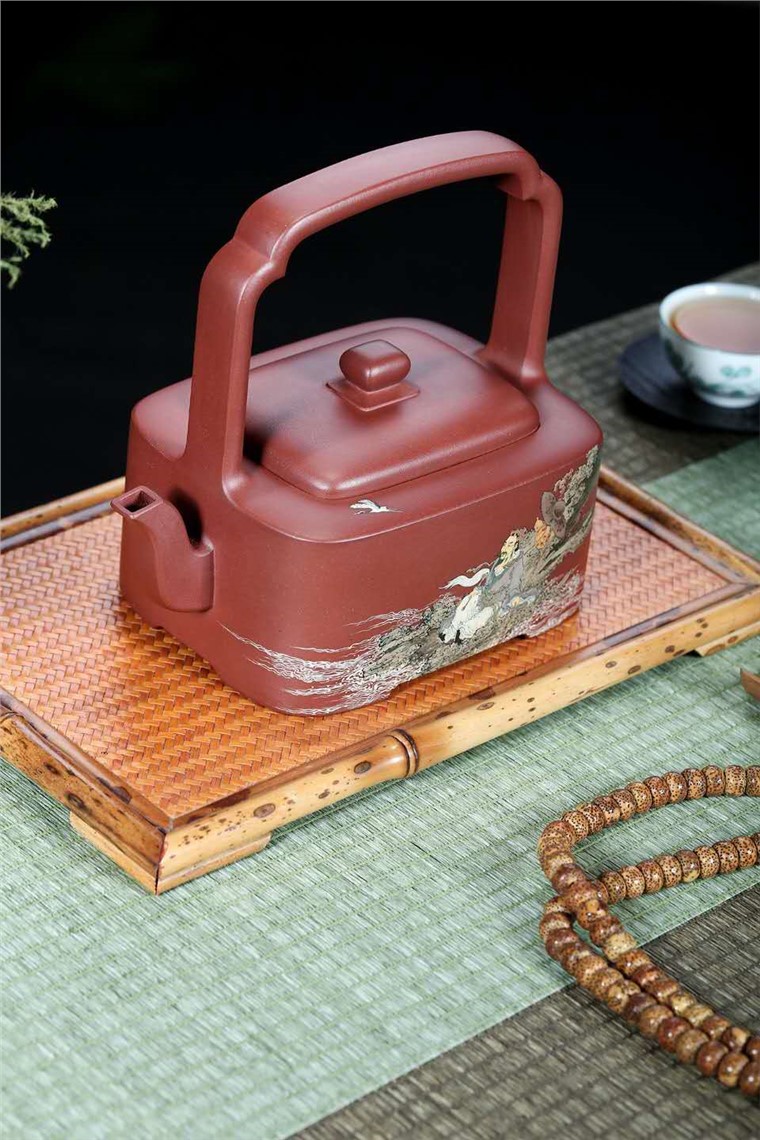 耿浩作品 圆融提梁图片