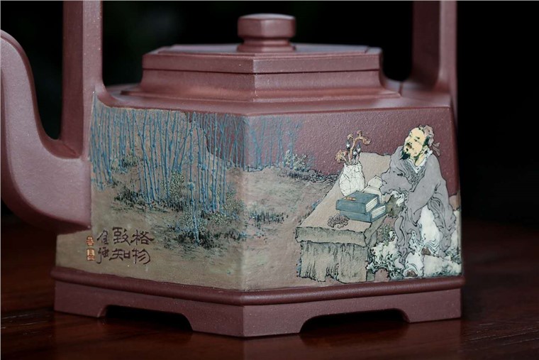袁辉作品 汉风提梁图片