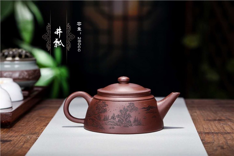 陈菊芳作品 井瓢图片