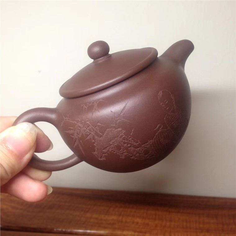 周伯其作品 香韵壶图片