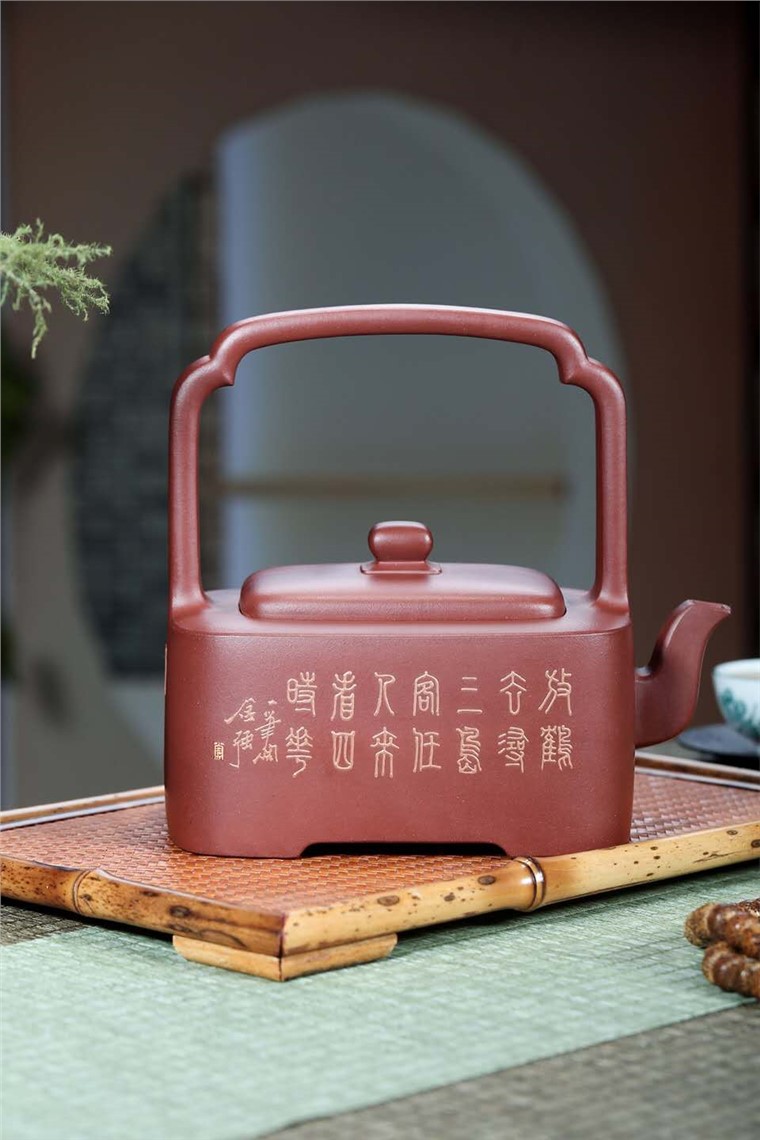 耿浩作品 圆融提梁图片