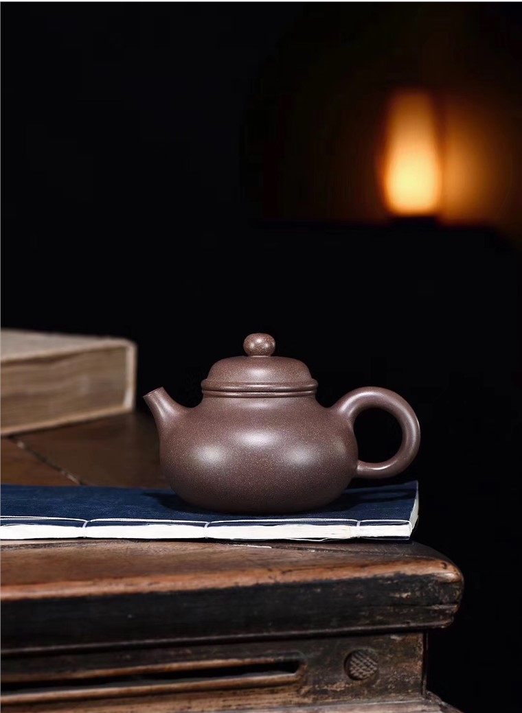 顾涛平作品 容天壶图片
