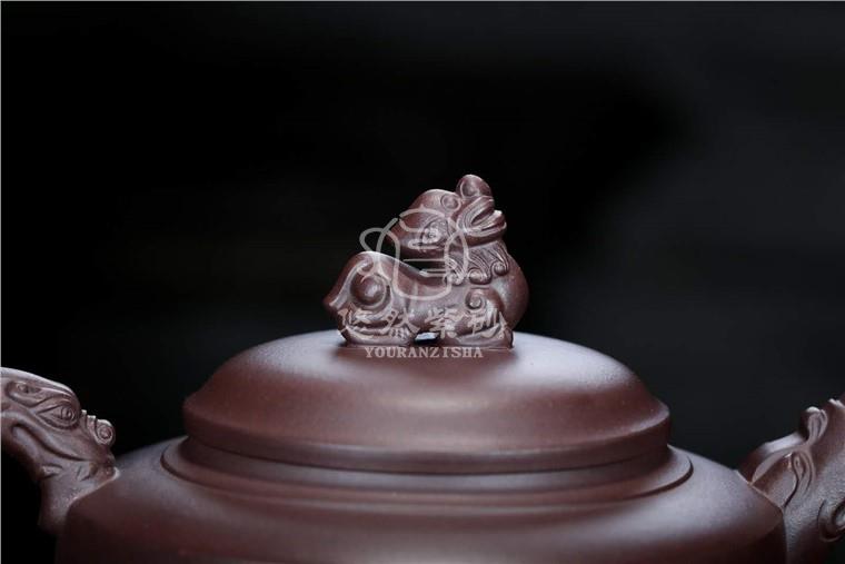 邱爽作品 祥瑞周盘图片