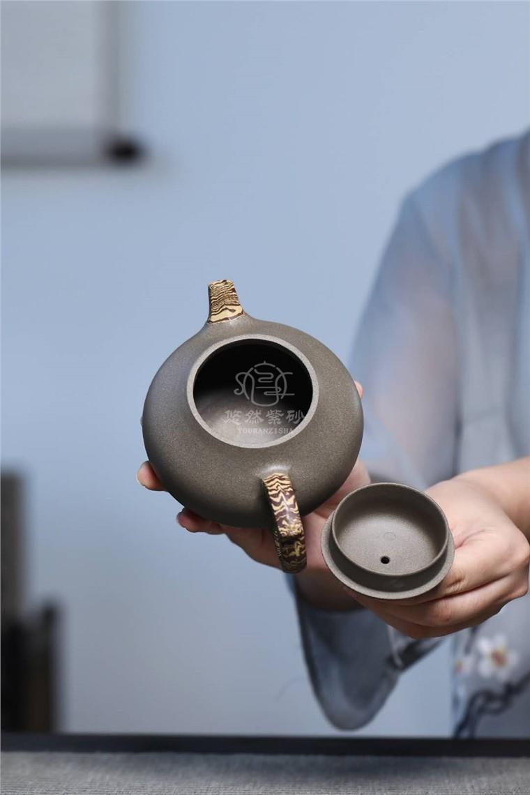 邱永新作品 绞泥文旦图片