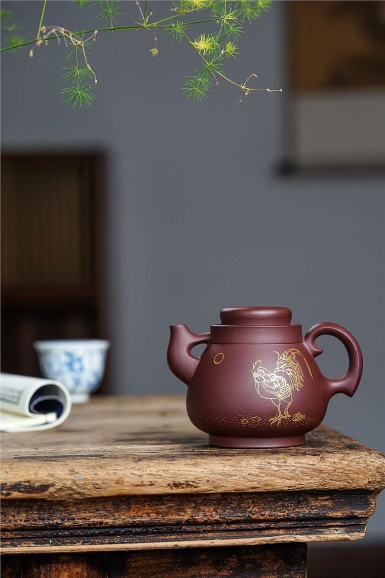 胡丽琴作品 金鸡报晓图片