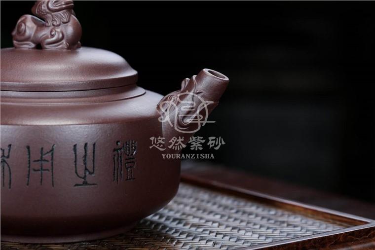 邱爽作品 祥瑞周盘图片