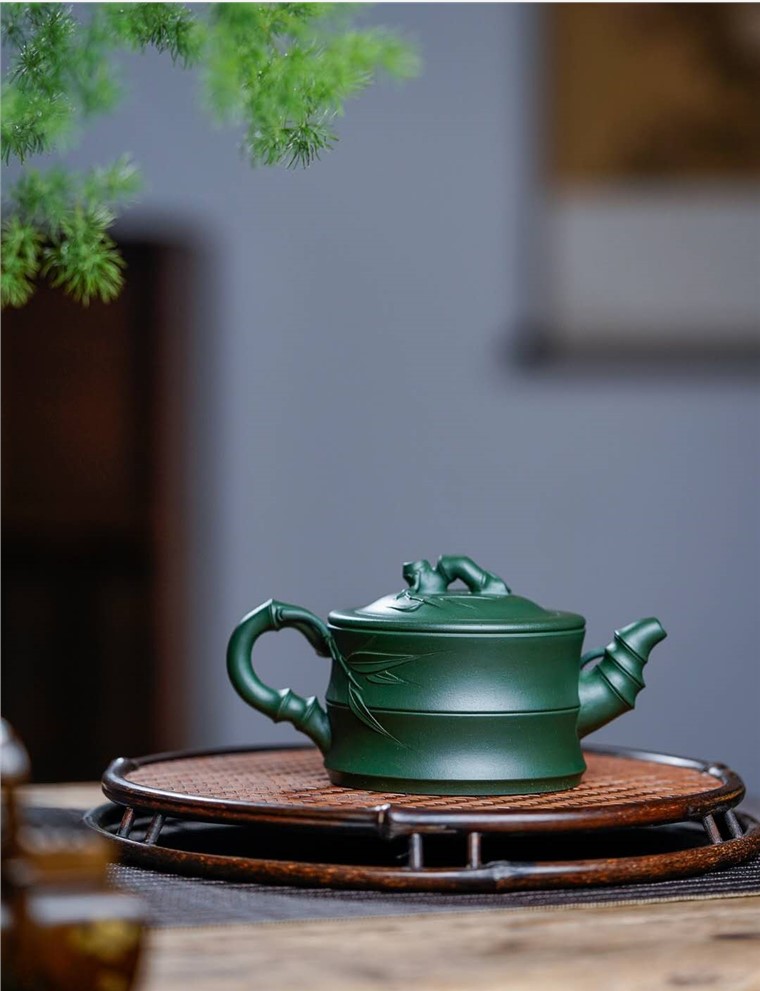 周云作品 清风竹段图片