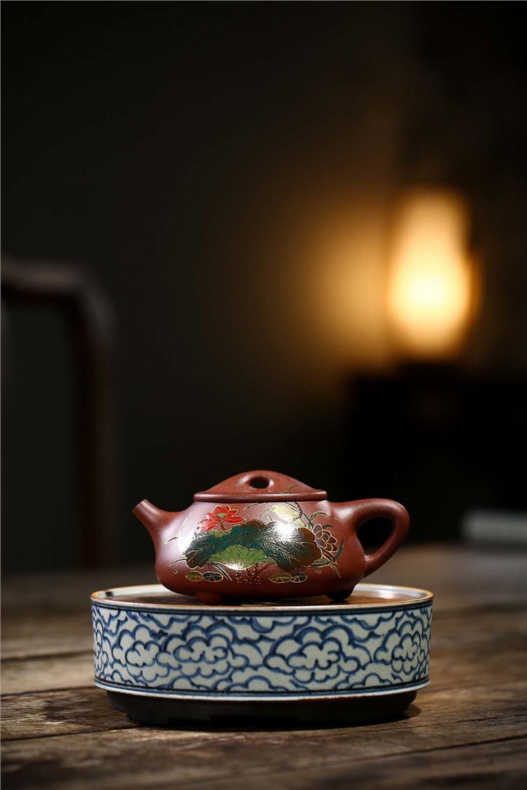 姚玲香作品 景舟石瓢图片