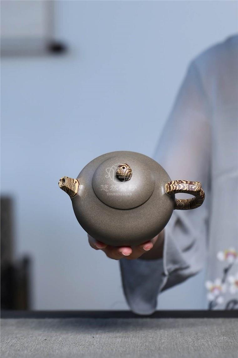 邱永新作品 绞泥文旦图片