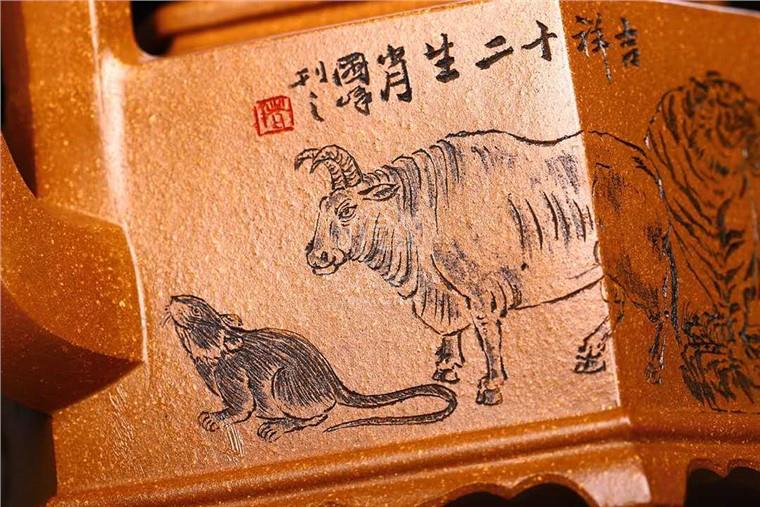 储国峰作品 十二生肖图片