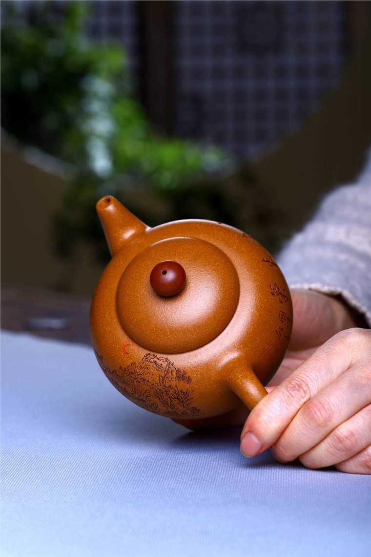 谈卫萍作品 知足常乐图片