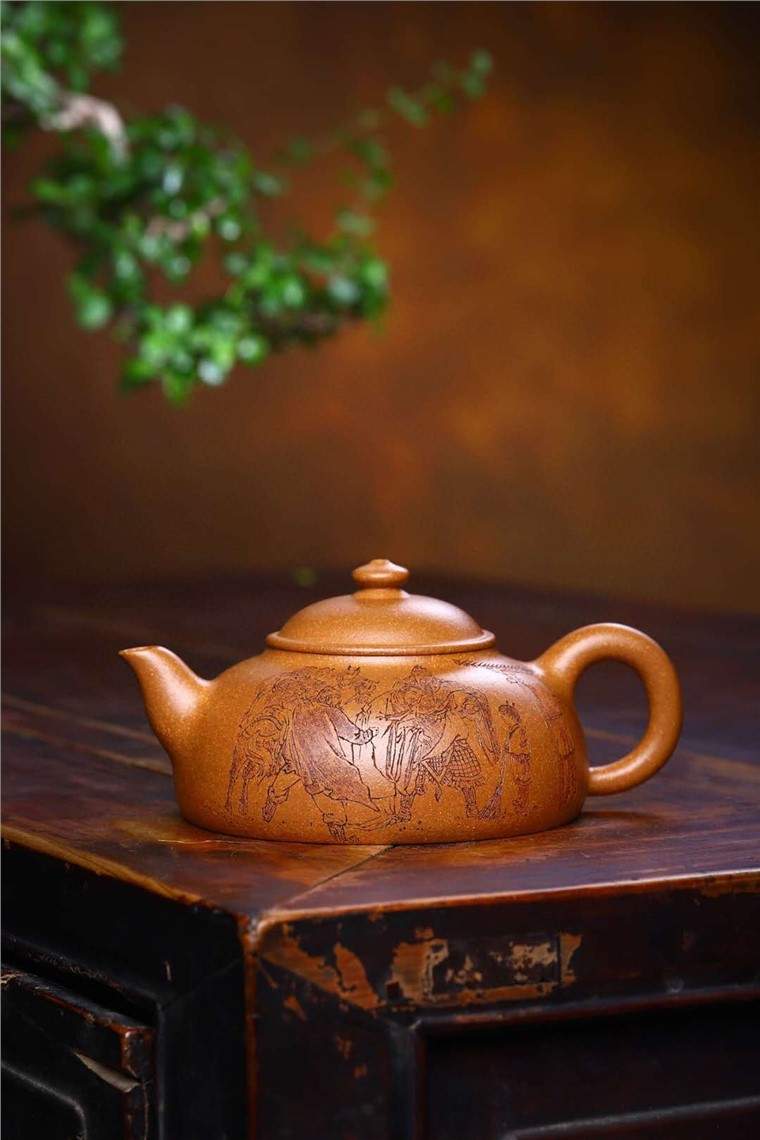 谈卫萍作品 三顾茅庐图片