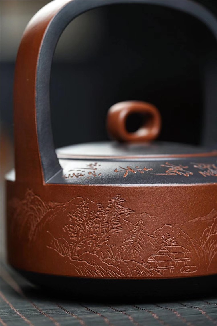 郁伟杰作品 双色提壁图片