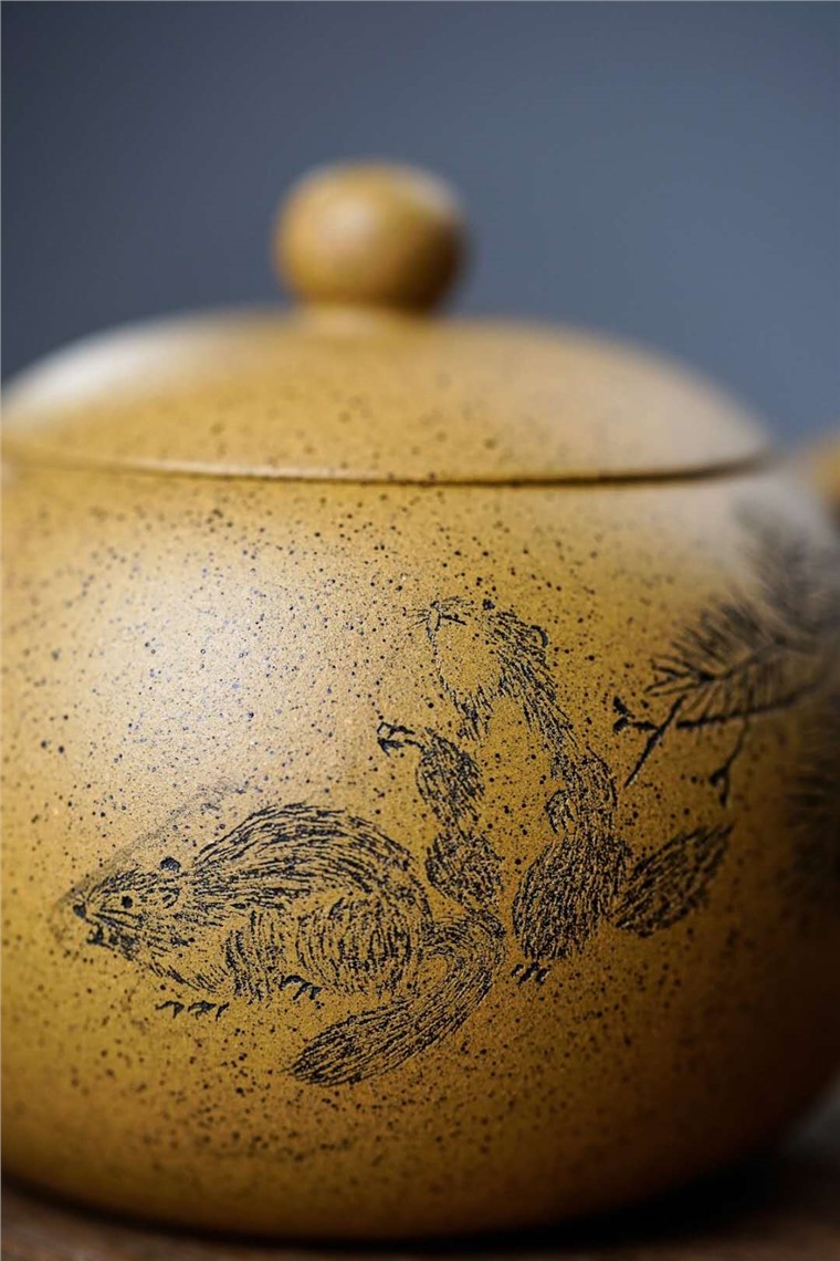胡丽琴作品 松趣西施图片