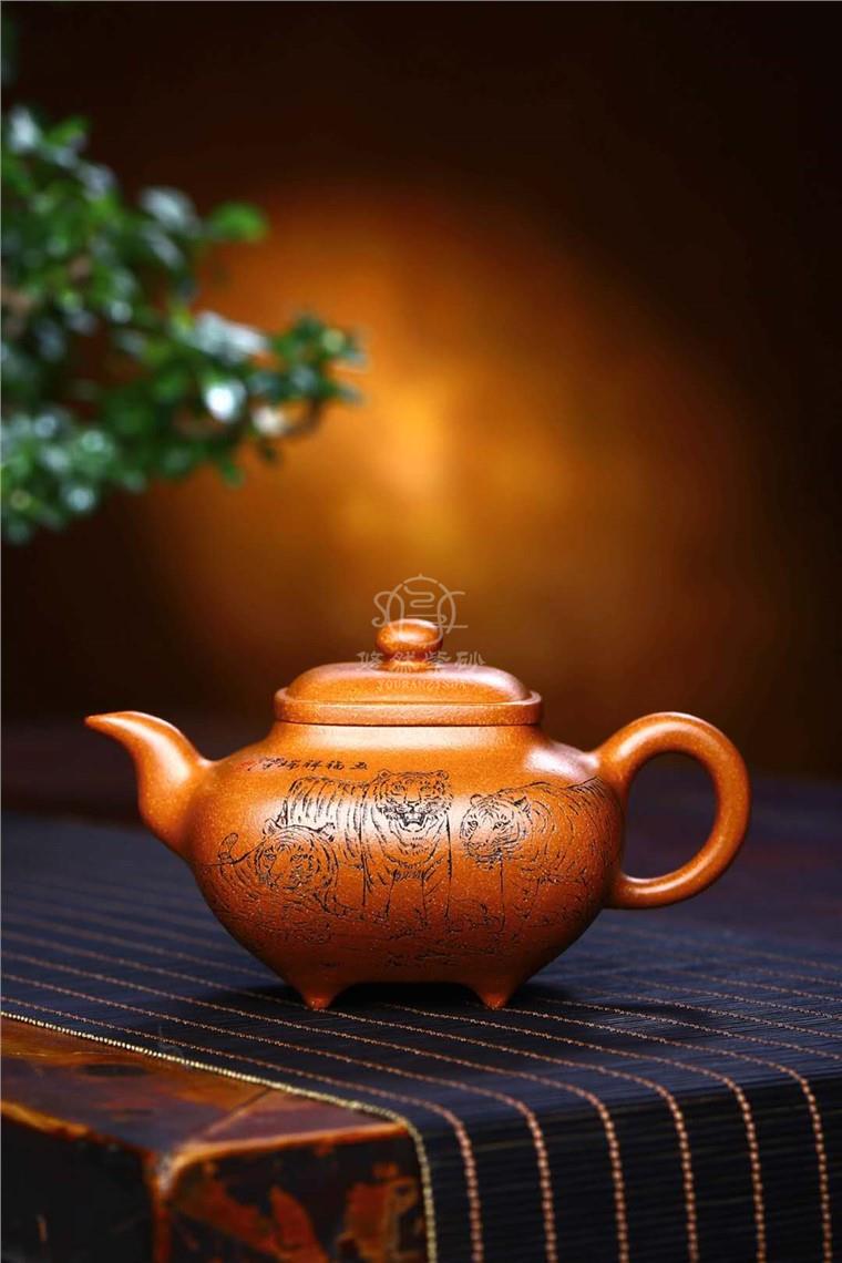 储国峰作品 五虎传炉图片
