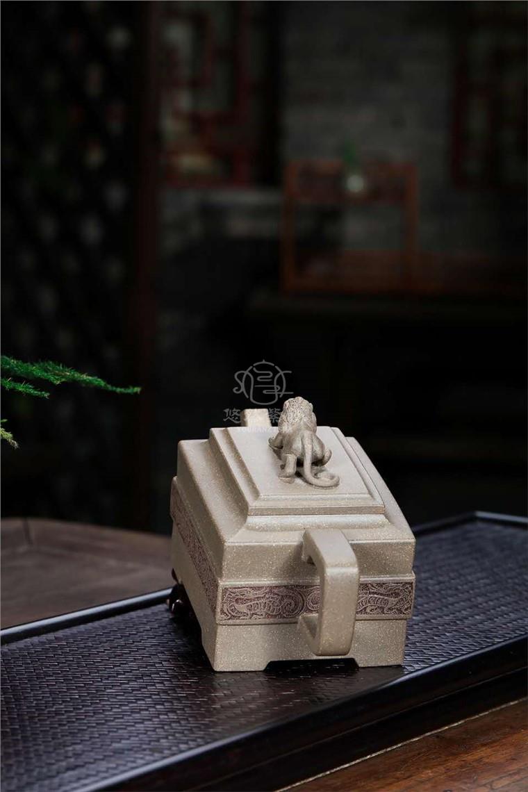 程文兵作品 四方青狮图片