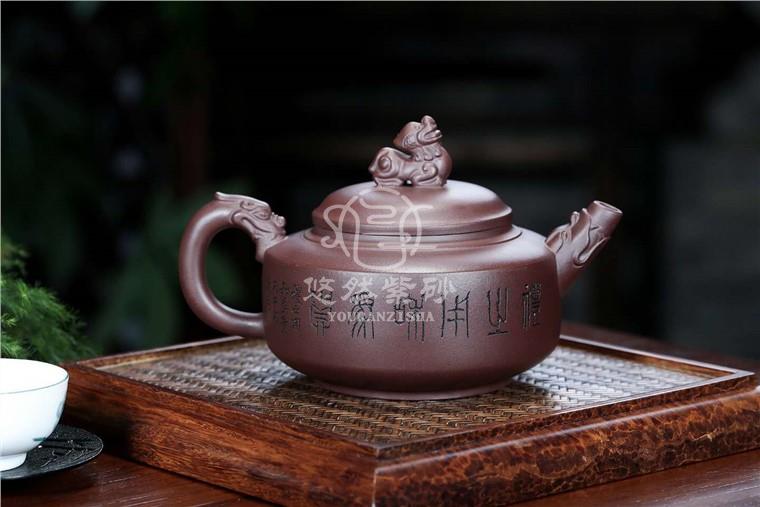 邱爽作品 祥瑞周盘图片