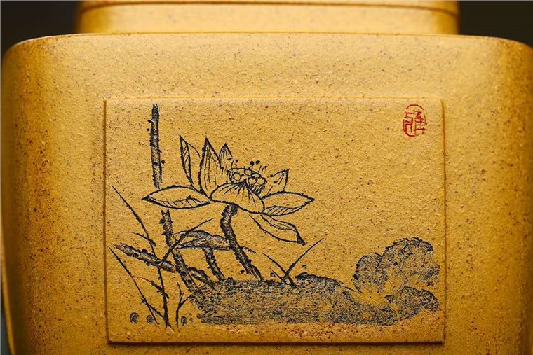 赵欢欢作品 四方菱花图片