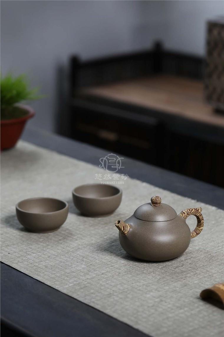 邱永新作品 绞泥文旦图片