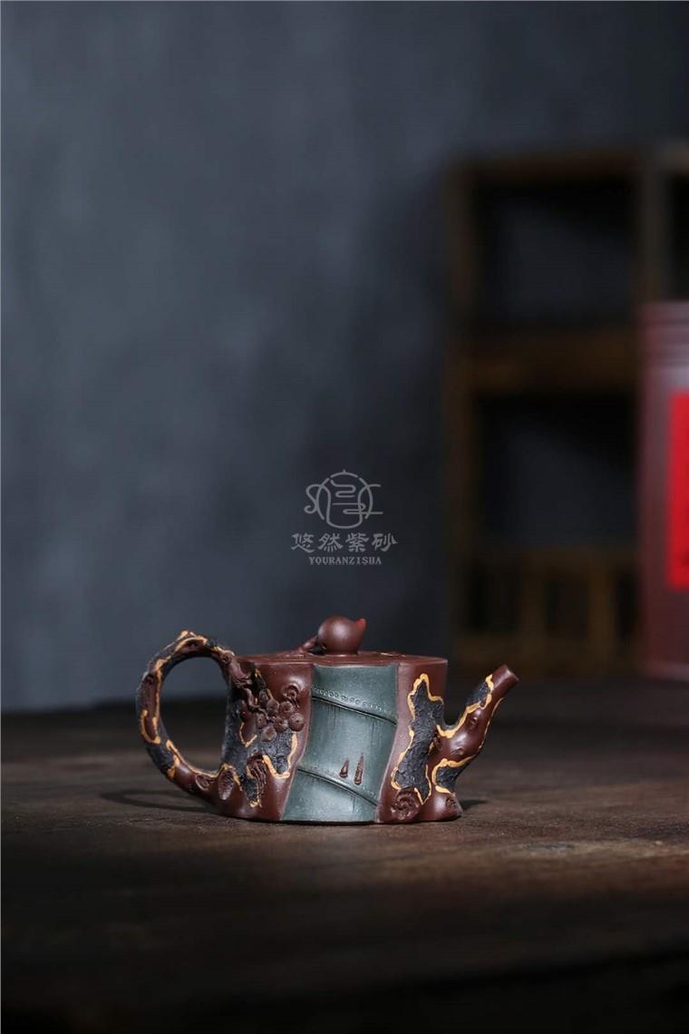 蒋艺华作品 祝寿长青壶图片