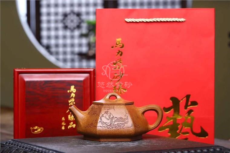 马力作品 六方石瓢图片