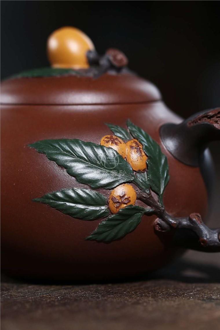 蒋艺华作品 枇杷壶图片