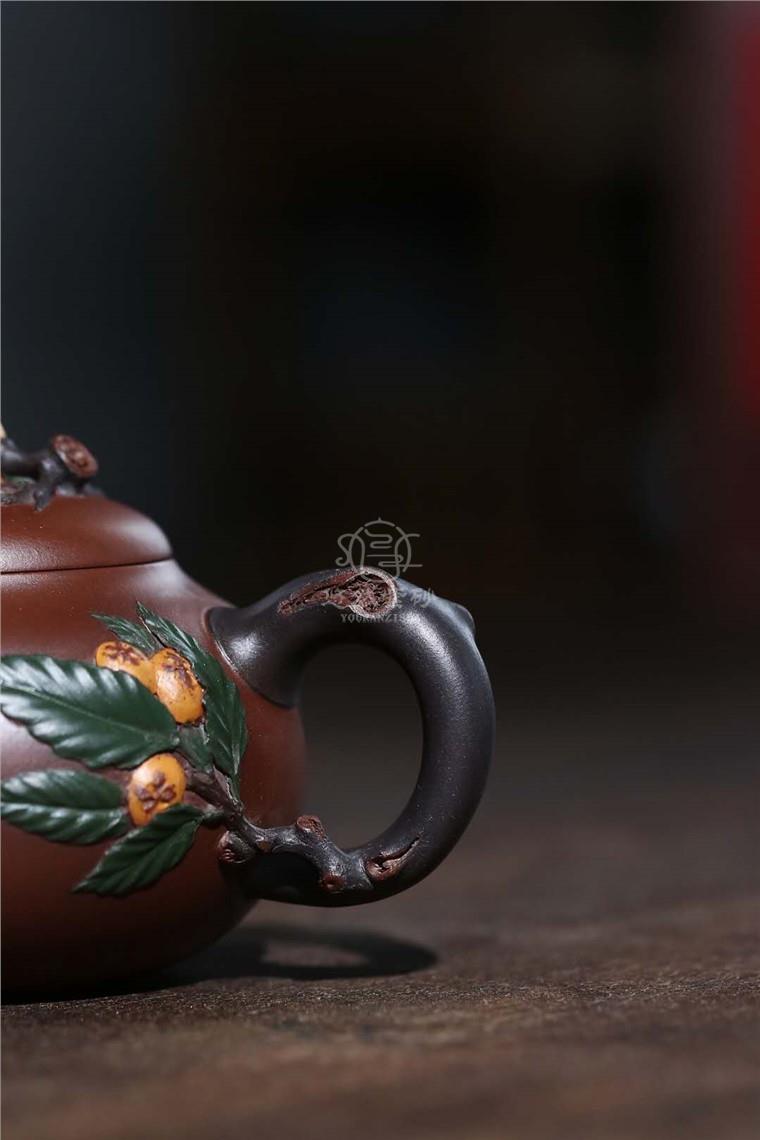 蒋艺华作品 枇杷壶图片