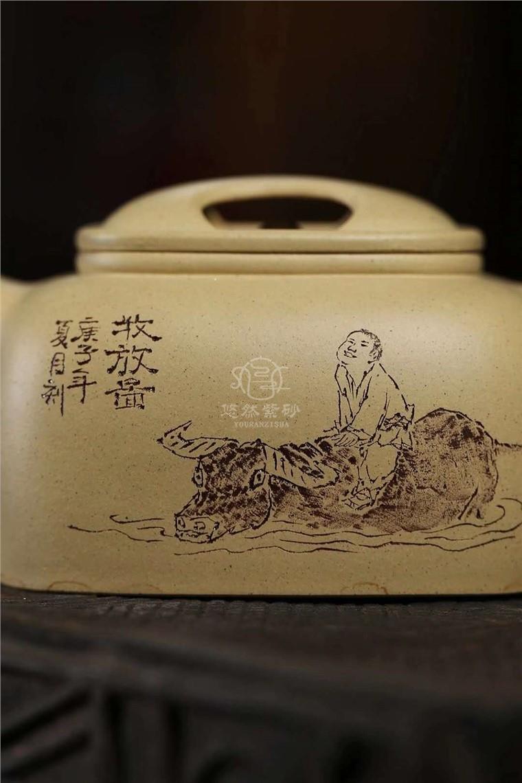 郭余华作品 浑方牛盖图片
