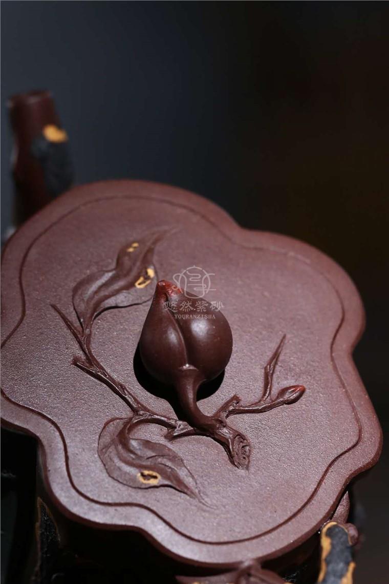 蒋艺华作品 祝寿长青壶图片
